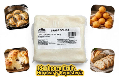 Aceite sólido Bucaro ( desde 500gr hasta caja 15 kg)