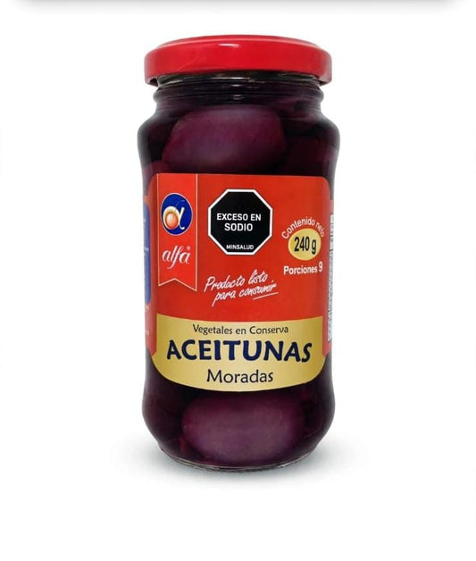 Aceitunas Moradas 240GR