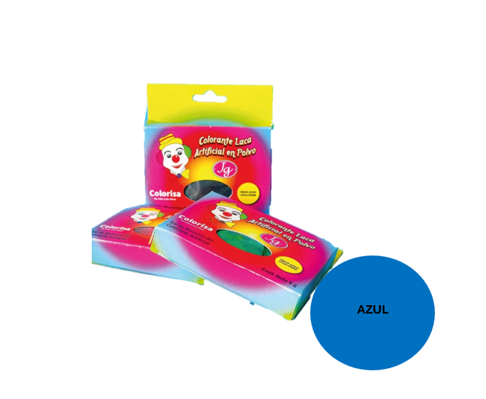 Colorante en polvo caja x 6 g