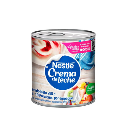 Crema de leche Nestle