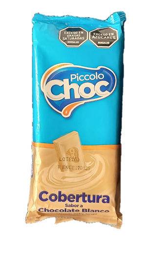 Cobertura de Chocolate en barra Piccolo Blanca 500 gr