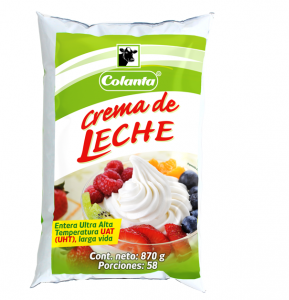 Crema de leche Colanta