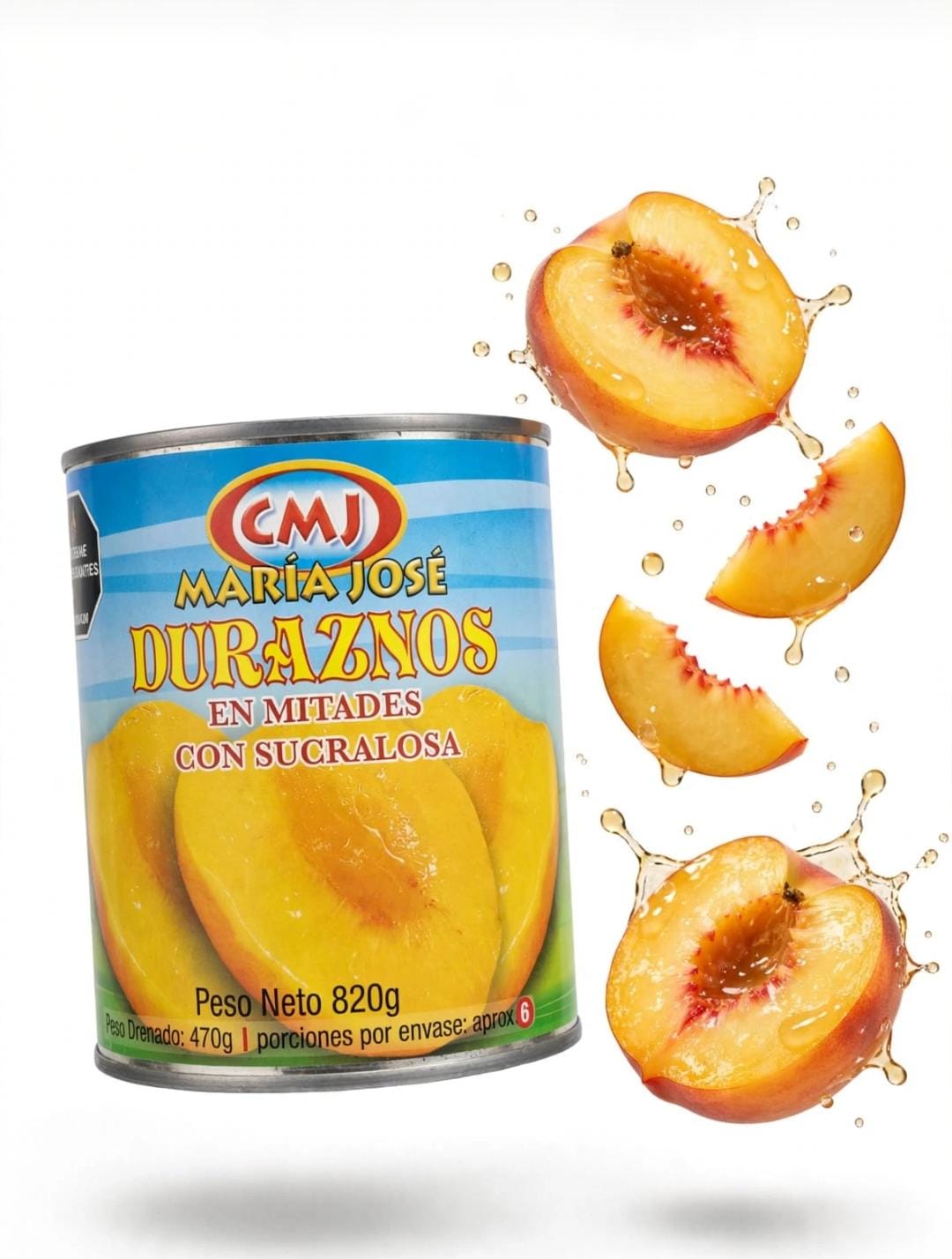 Duraznos en almíbar