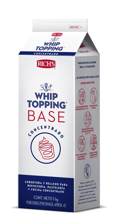 Crema para batir Rich Base  Litro