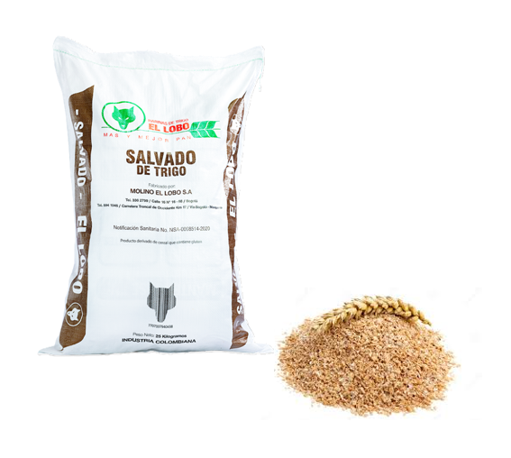 Salvado de trigo (desde 1 kg  hasta 25 kg)