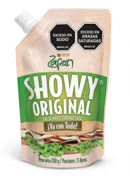 Salsa showy original y ajo