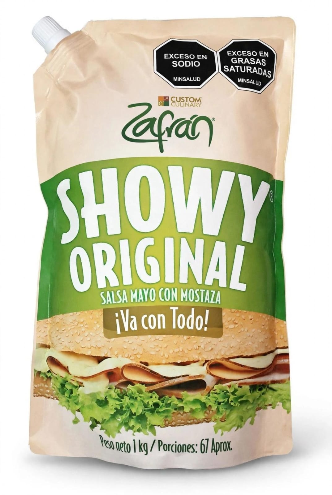 Salsa showy original y ajo