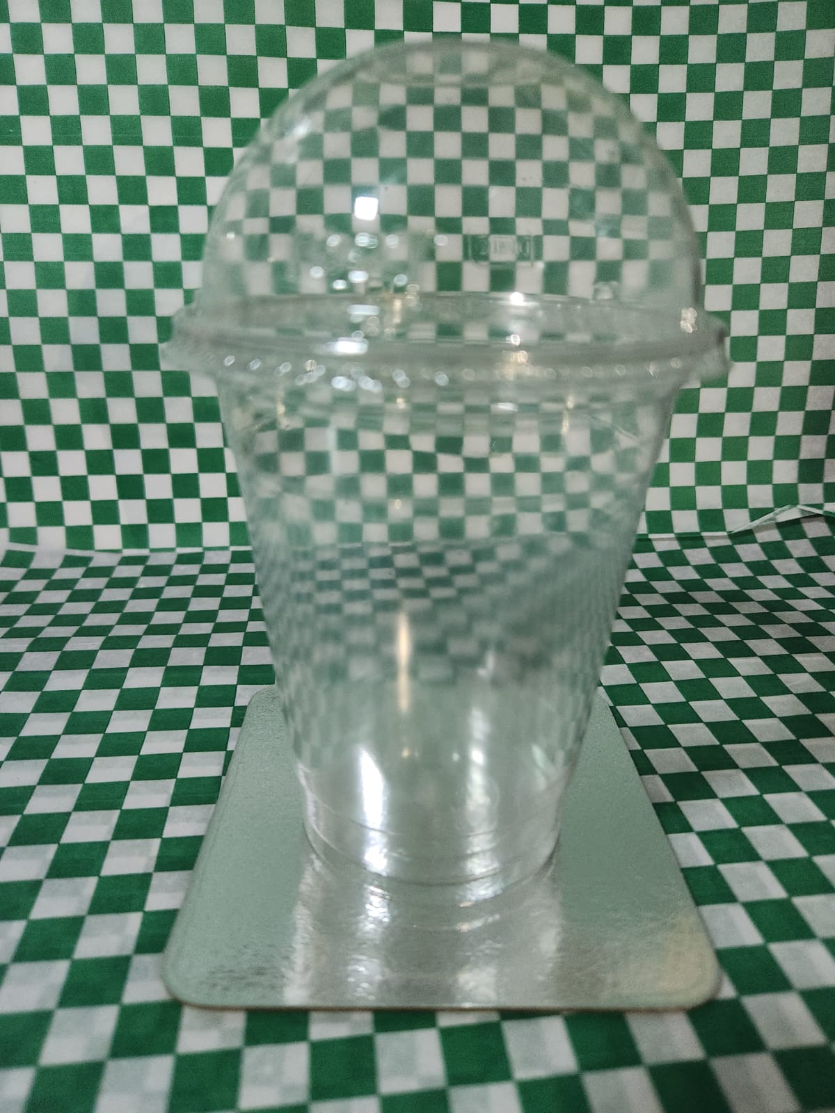 VASO PET 12 ONZ CON TAPA PAQ X 10 UND