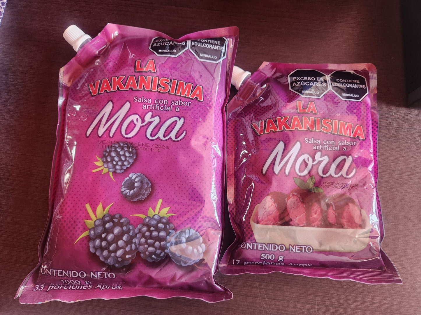 Salsa de mora la Vakanisima ( 500 GR - 1000 GR)