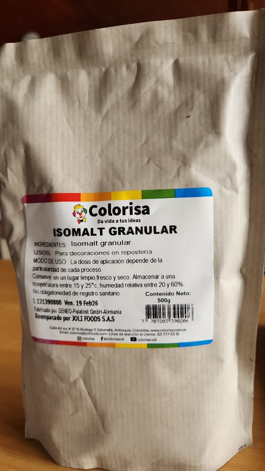 ISOMALT GRANULAR 500gr