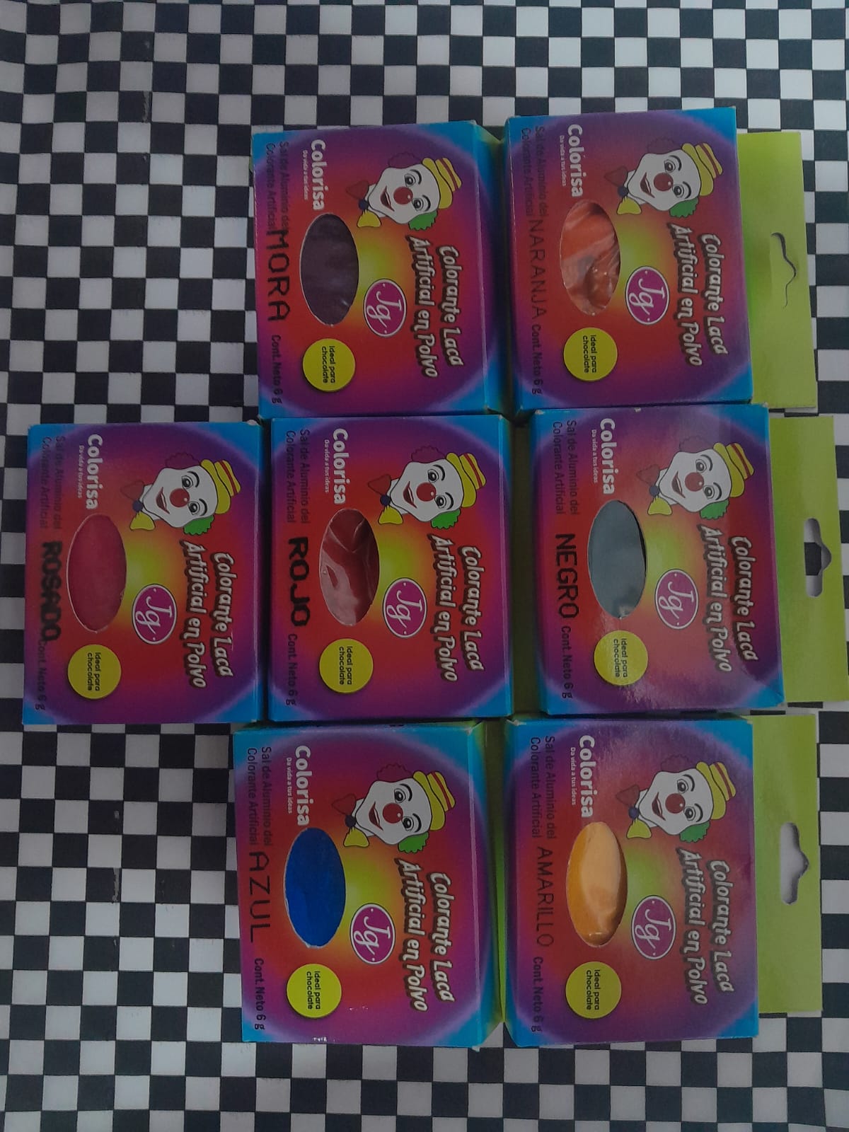 COLORANTE LACA POLVO 6gr