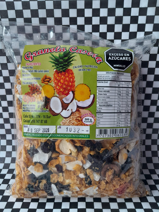 Granola Casera x 500gr