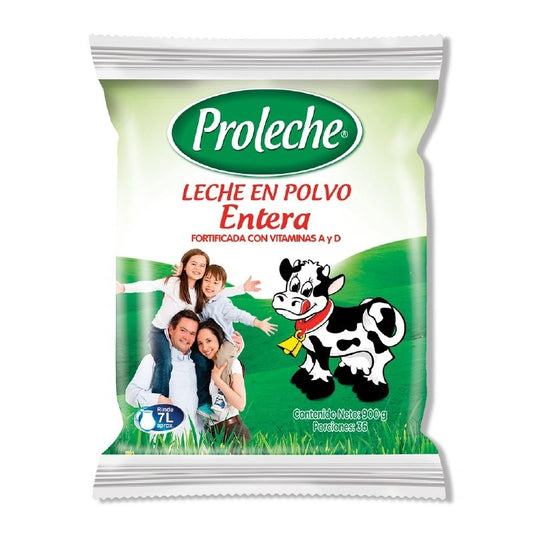 Leche en polvo Proleche 900 gr