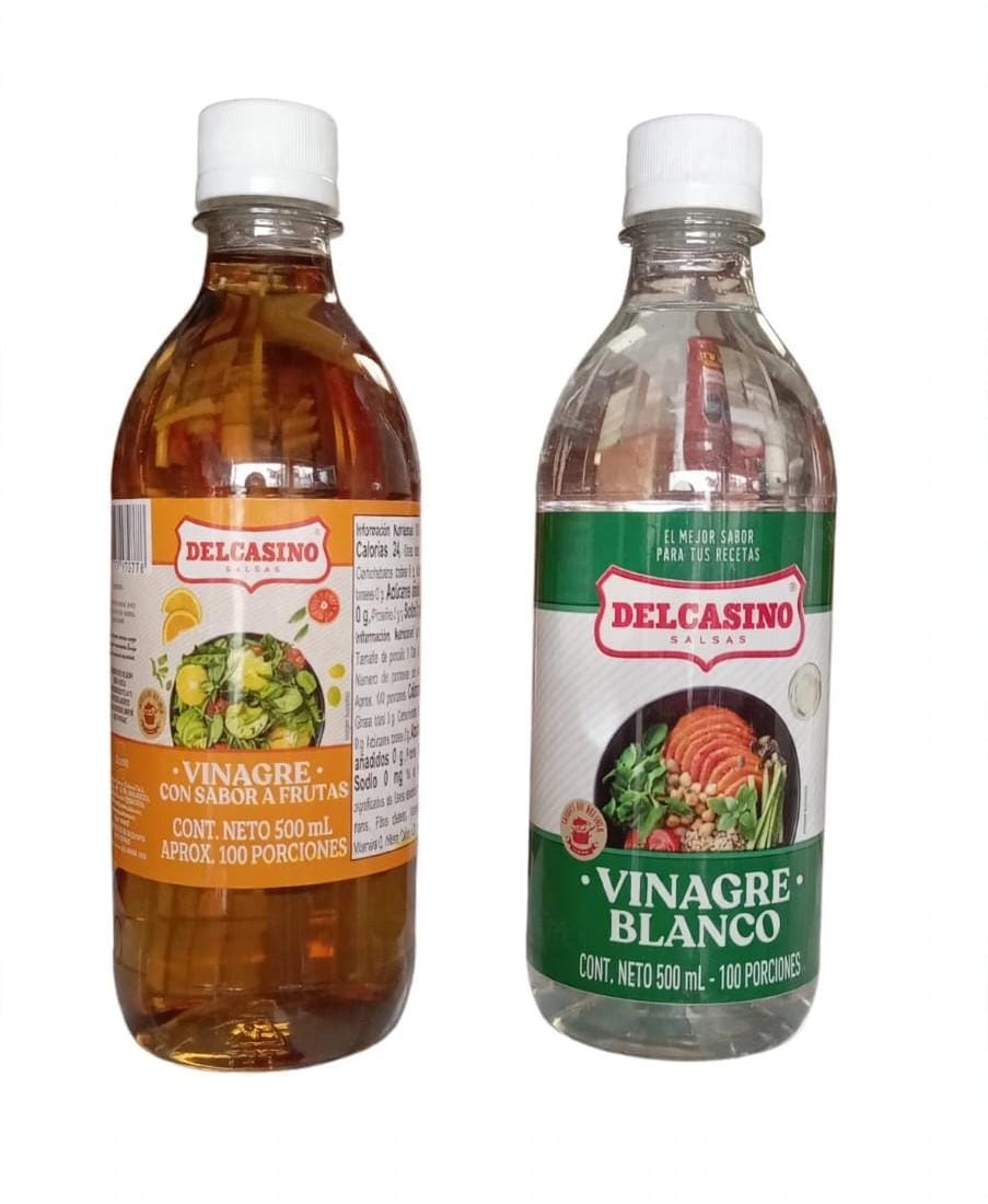 Vinagre Blanco o de frutas 500 ml
