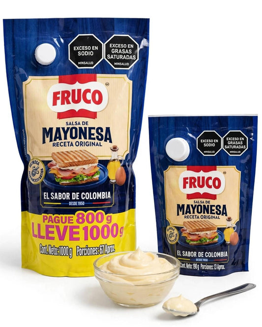 Mayonesa fruco(1000gr-190gr)