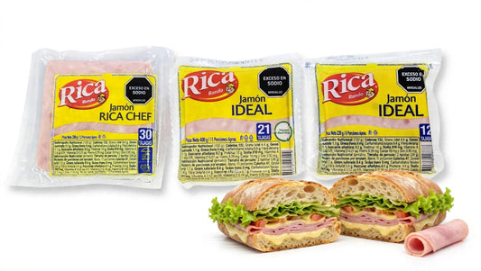 Jamón ideal rica
