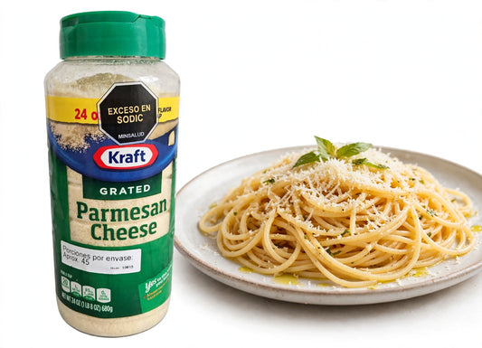 Queso parmesano Kraft tarro x 680gr
