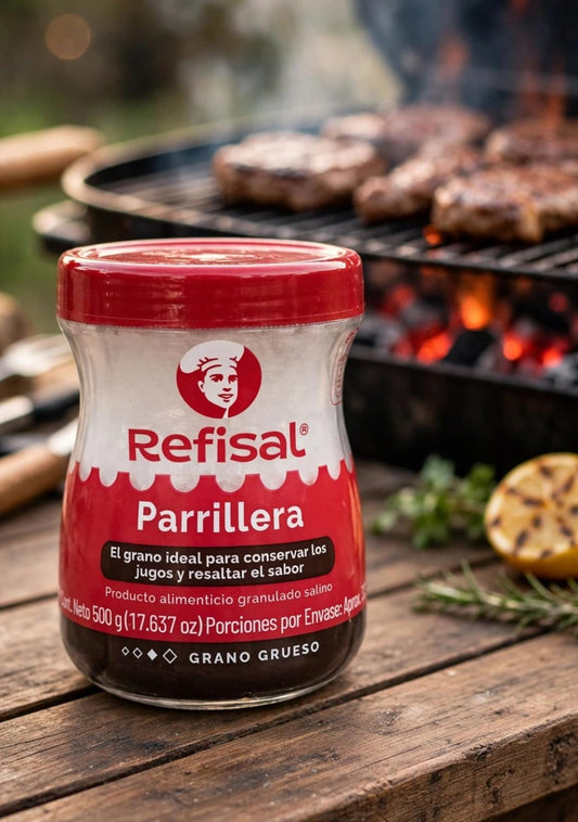 Sal refisal parrillera x 500 Gr salero