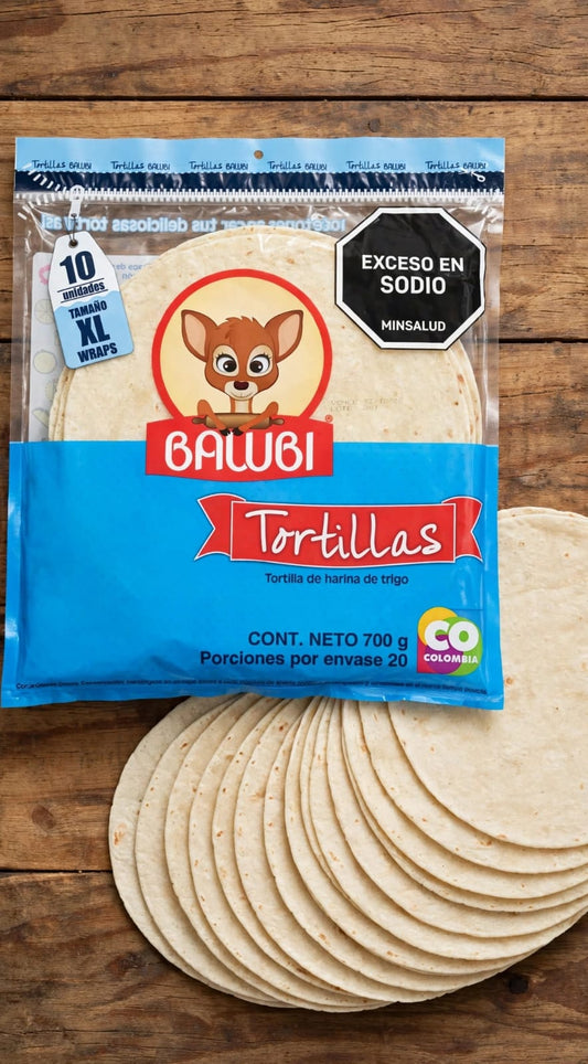 Tortillas: Bambi XL x 10 unidades -