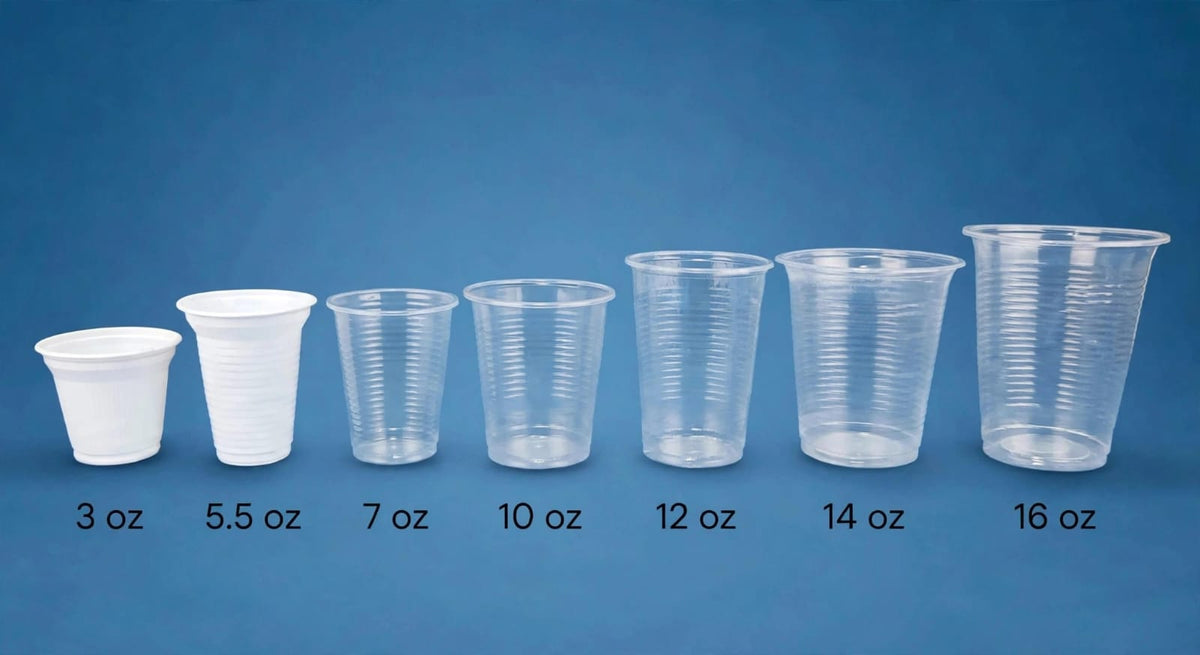 Vasos desechables línea económica x 50 und