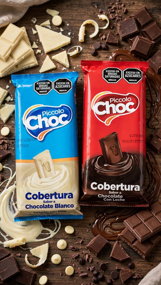 Cobertura de Chocolate en barra Piccolo x 500gr