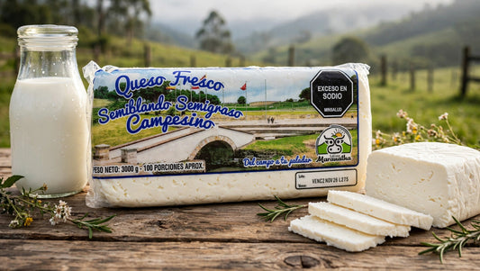 Queso campesino pasteurizado