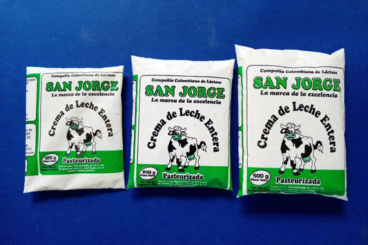 Crema de leche san jorge(125GR-250GR-500GR)