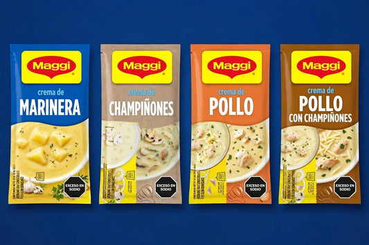 Cremas Maggi en sobres