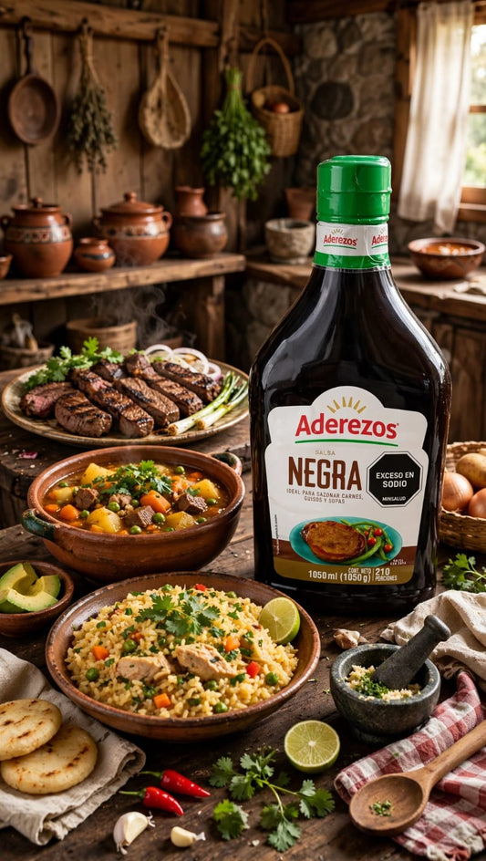 Salsa negra aderezos 1050gr