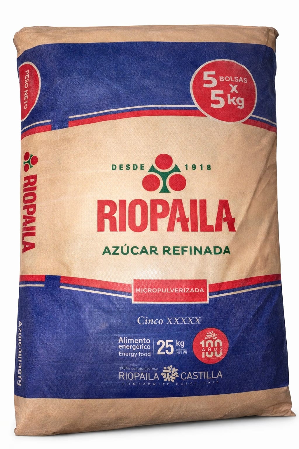 Azúcar pulverizada (Desde 0.5kg hasta 25 kg)