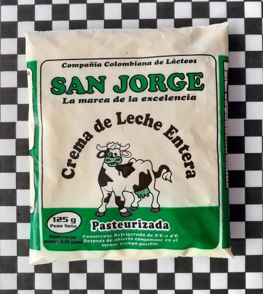 CREMA DE LECHE SAN JORGE(125GR-250GR-500GR)