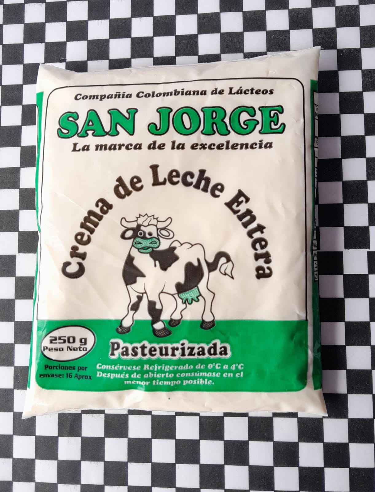 CREMA DE LECHE SAN JORGE(125GR-250GR-500GR)