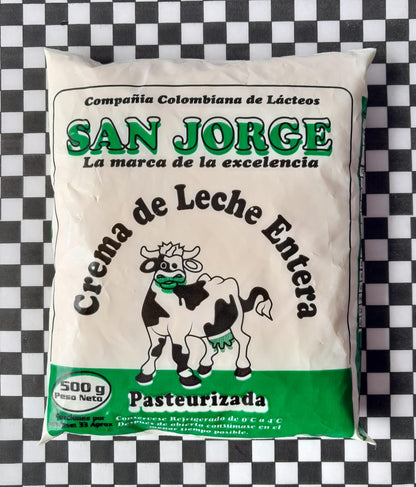 CREMA DE LECHE SAN JORGE(125GR-250GR-500GR)