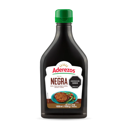 SALSA NEGRA ADEREZOS 1050gr