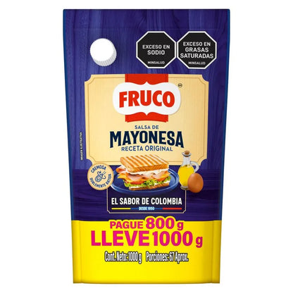 MAYONESA FRUCO(1000gr-190gr)