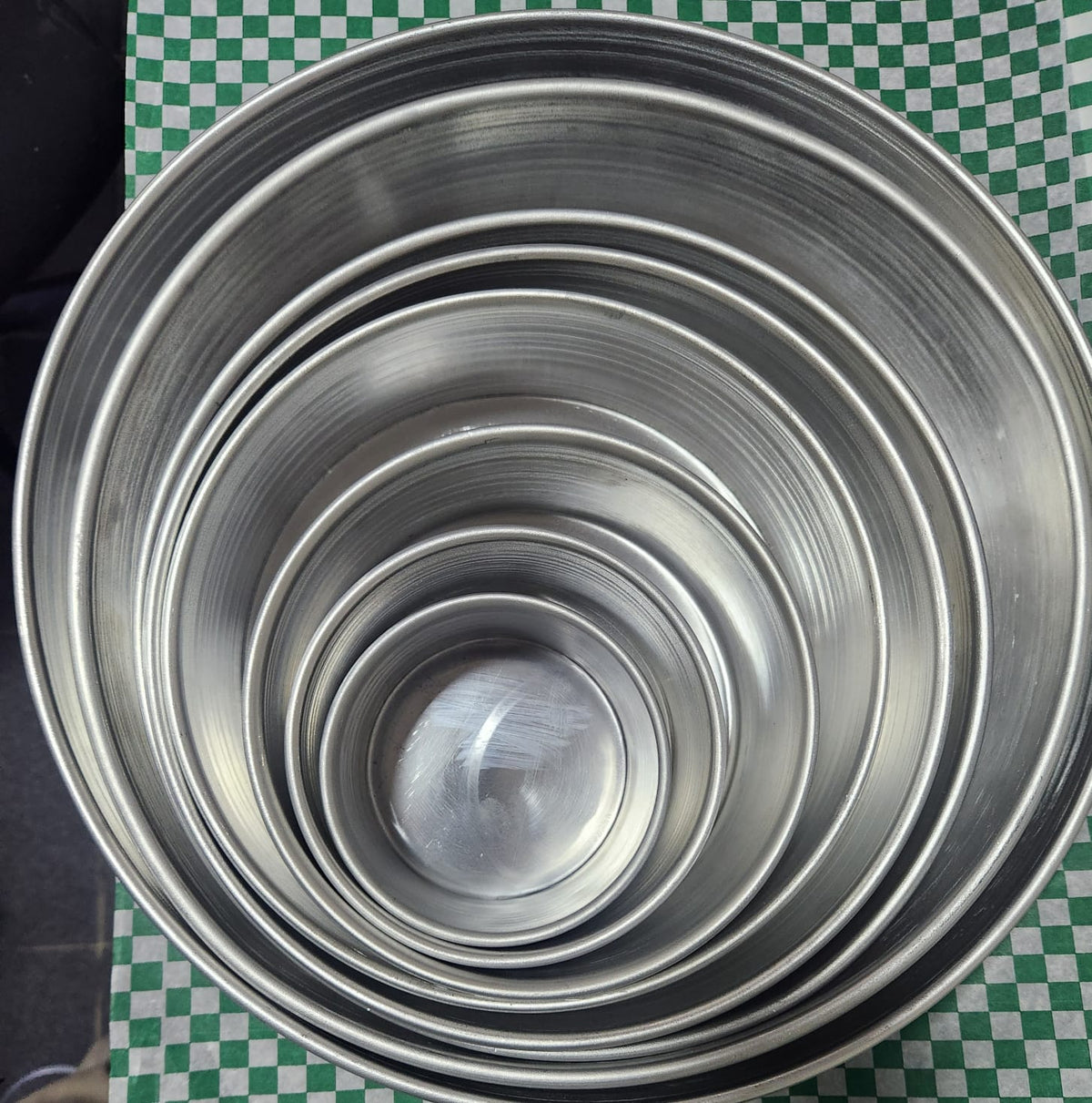 Molde aluminio torta redondos(desde 1/8lb hasta 2lb)