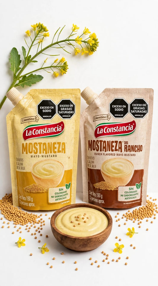 Salsa mostaneza la Constancia 190 gr