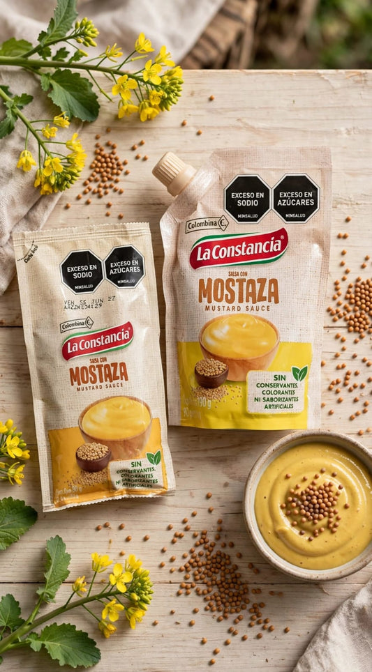 Salsa Mostaza la constancia