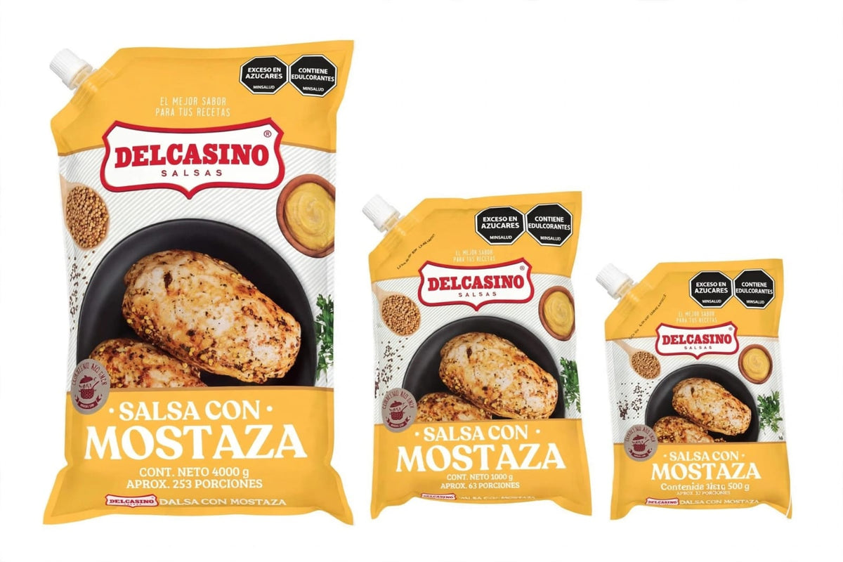 Salsa Mostaza Del Casino (500gr-1000gr-4000gr)