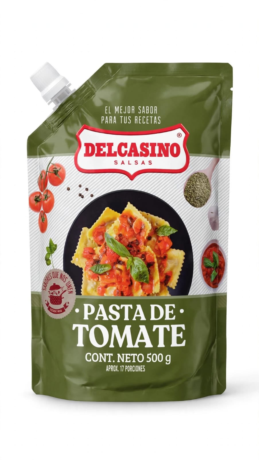 Pasta de tomate Del Casino (500gr-1000gr-4000gr)