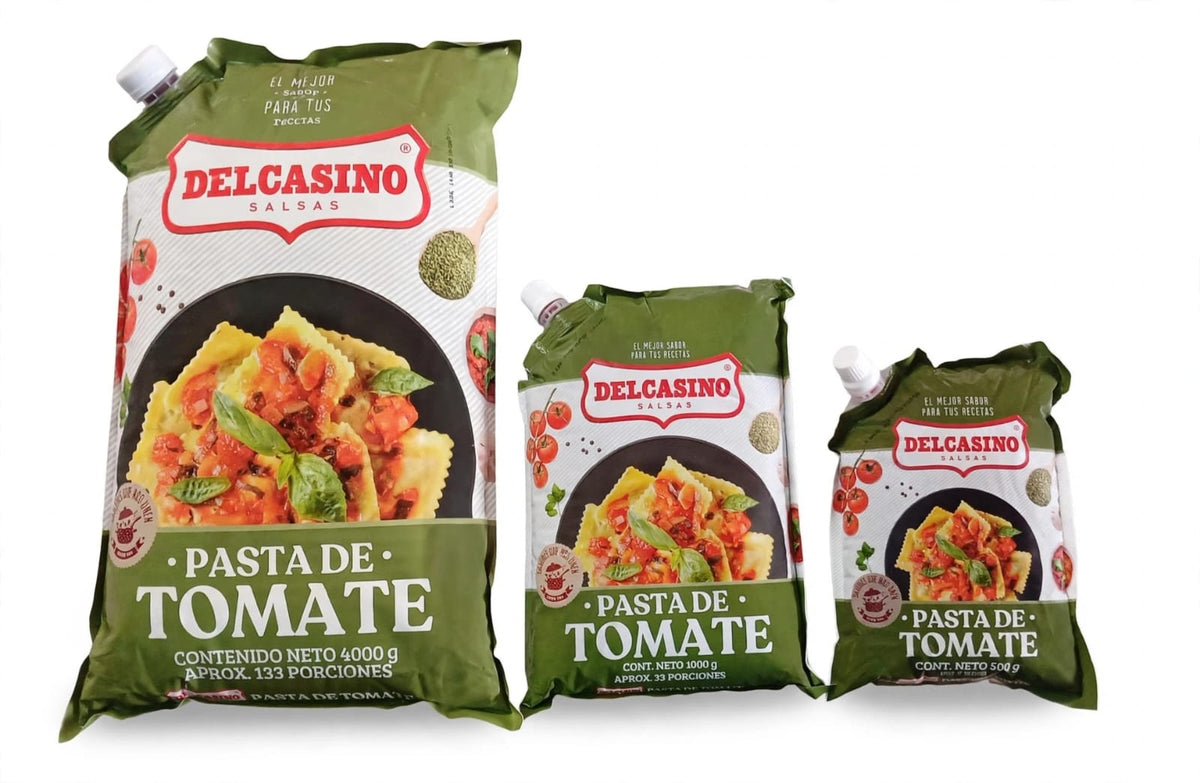 Pasta de tomate Del Casino (500gr-1000gr-4000gr)