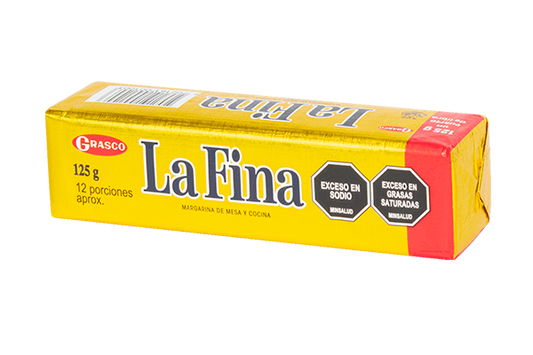Margarina la fina dorada x 125 gr