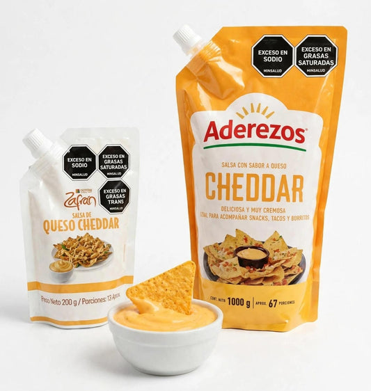 Salsa tipo cheddar