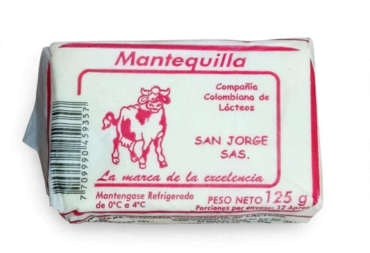 Crema lactea san jorge roja(mantequilla) (125gr-250gr-500gr)
