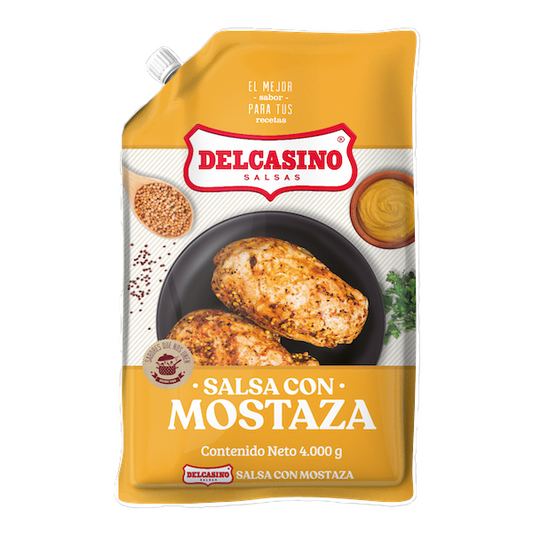 Salsa Mostaza DelCasino x 4000 gr