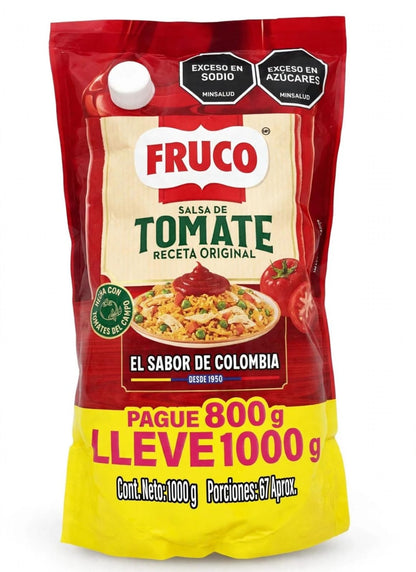 Salsa de Tomate Fruco(1000gr-190gr)