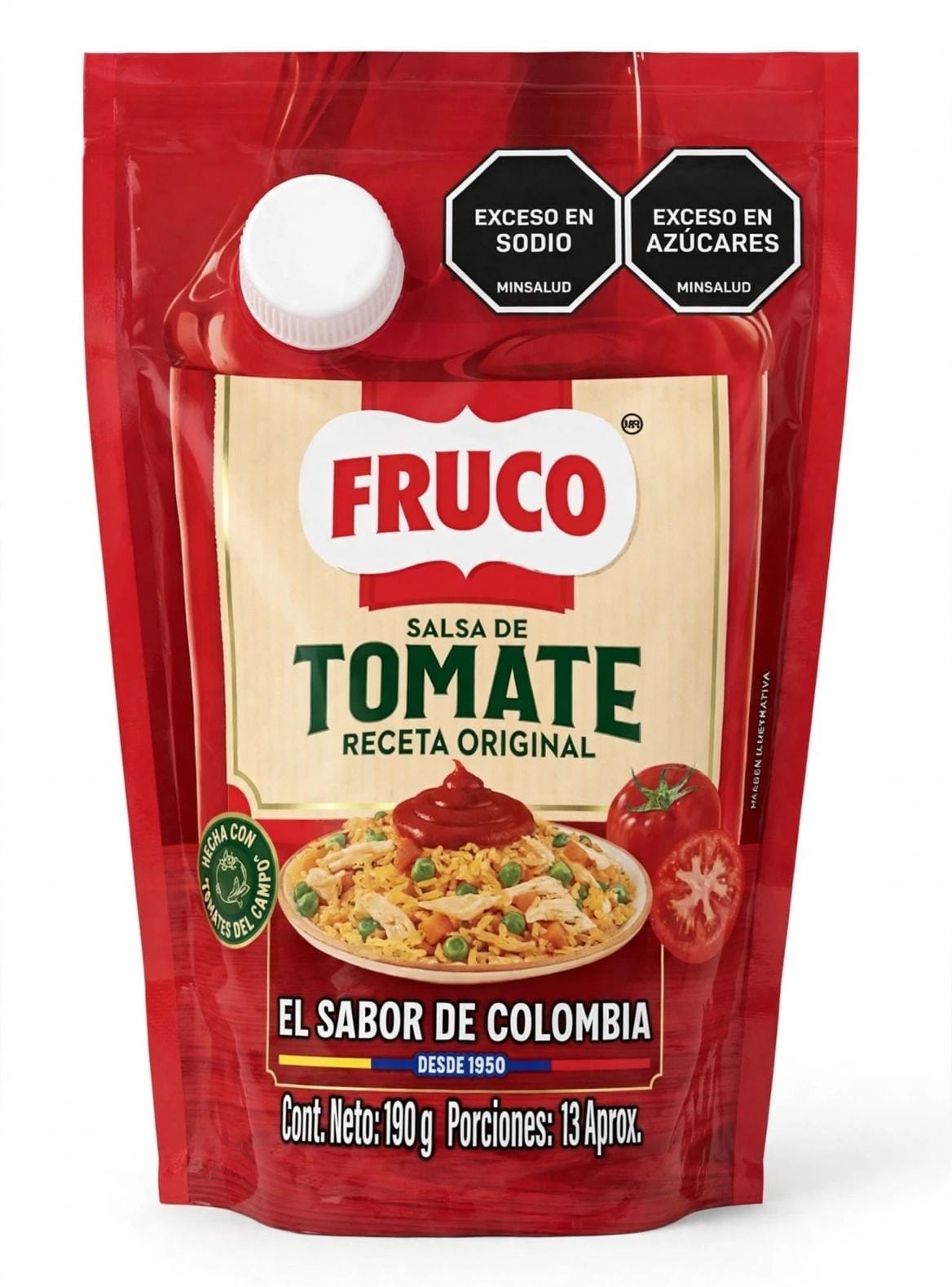 Salsa de Tomate Fruco(1000gr-190gr)