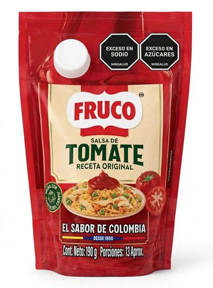 Salsa de Tomate Fruco(1000gr-190gr)