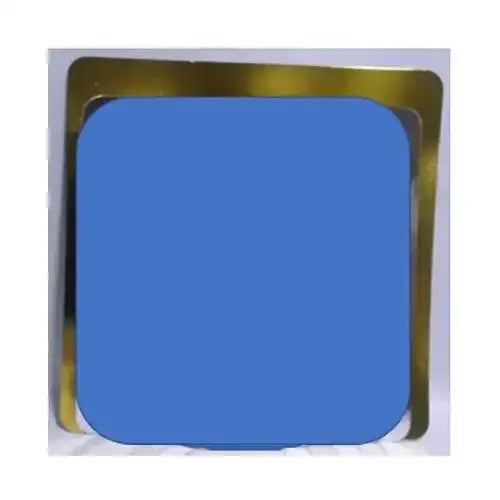 Disco dorado cuadrado und: 36x36 cm
