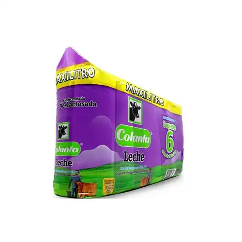 Leche Liquida Colanta: Deslactosada Sixpack -